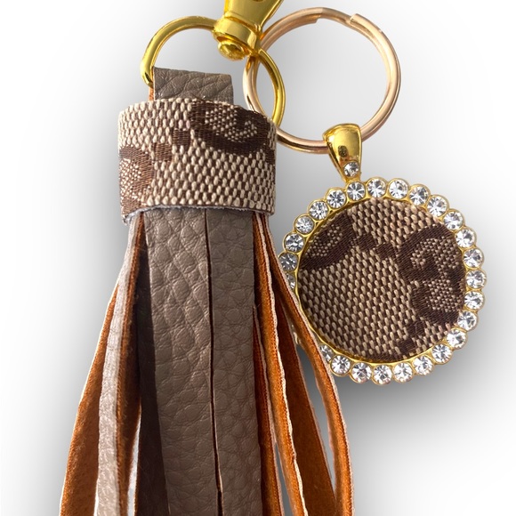 COPY - COPY - Authentic Gucci fabric on tassel and unbranded keychain - Picture 2 of 4